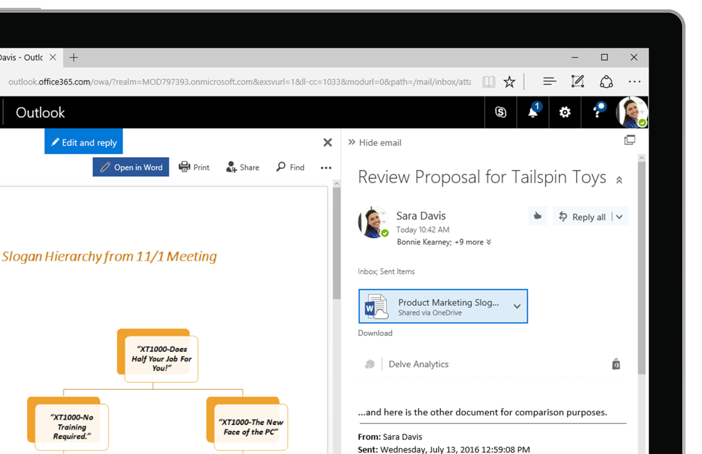 Adapt with Microsoft Exchange Email