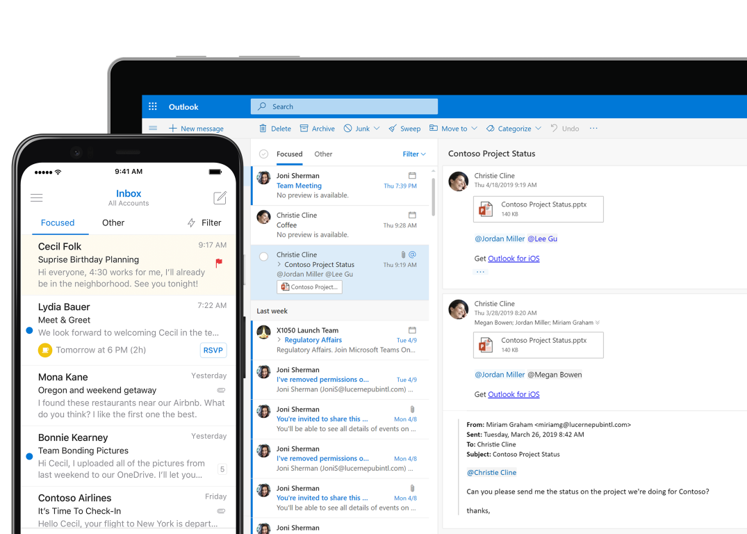 Microsoft Exchange Business Email